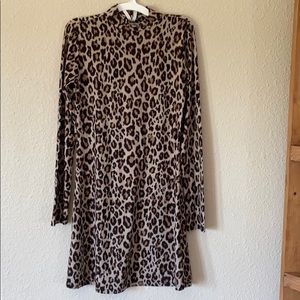 Leopard Long Sleeve Dress